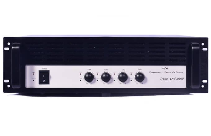 4 channel power amplifier