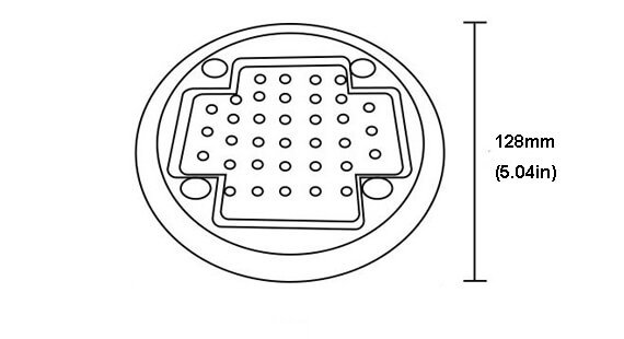 embedded solar road stud drawing