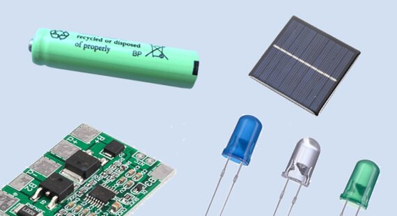 solar road stus inner parts