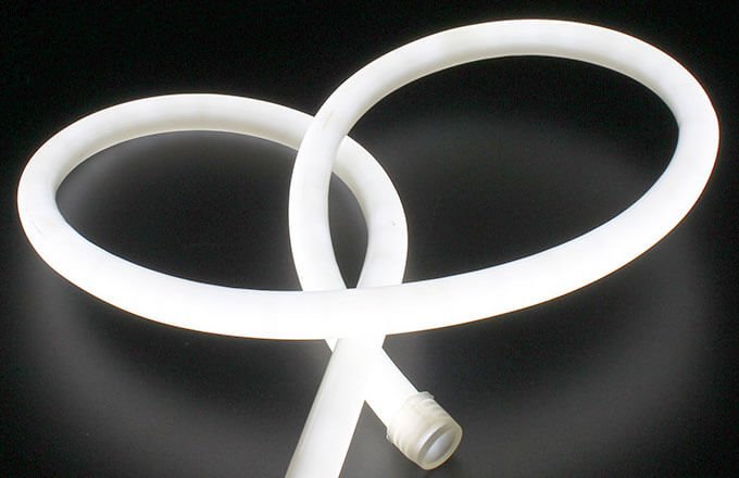 cool white round LED neon rope light