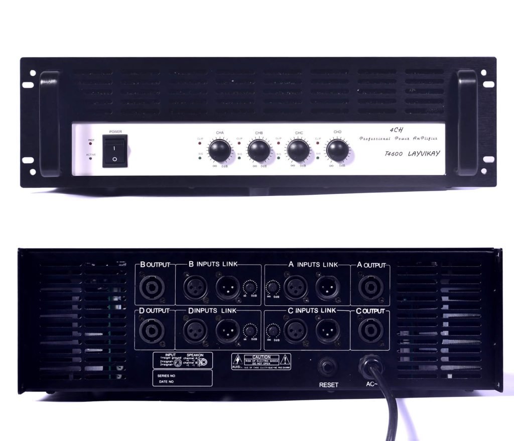 4 channel power amplifiers pro