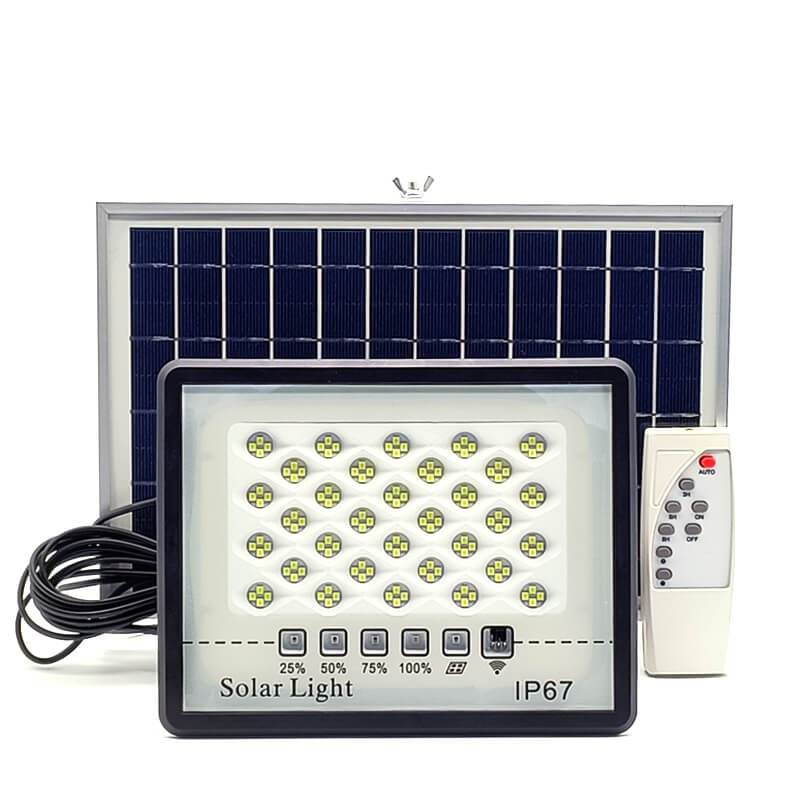 solar powered flood light