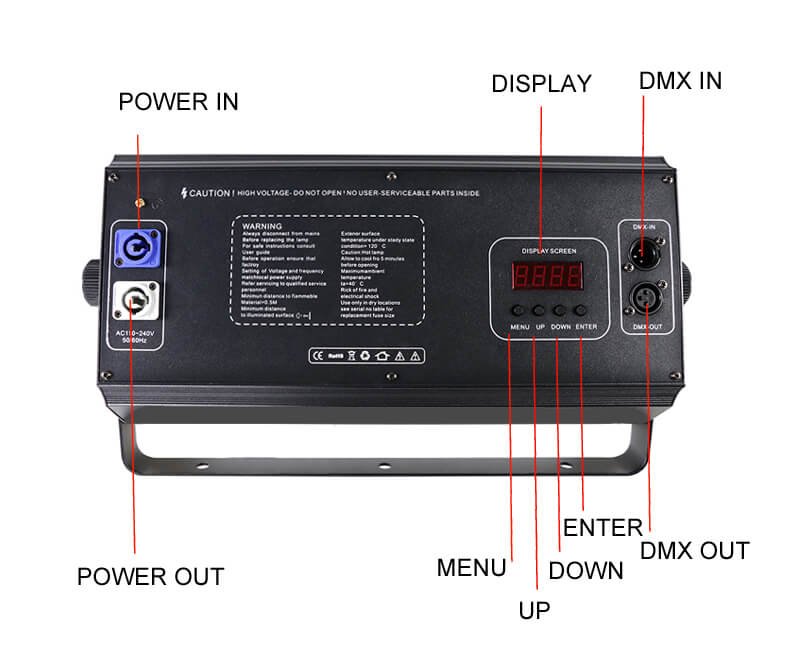 led strobe light detail