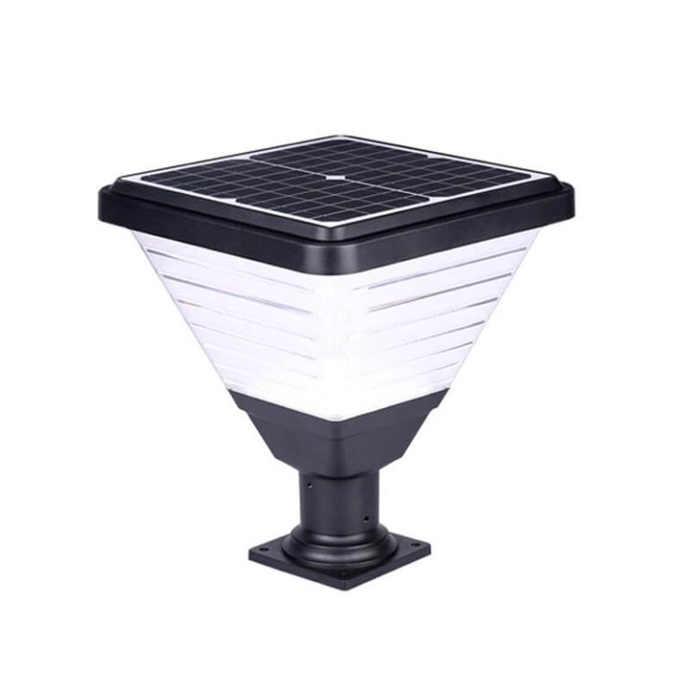 large solar pillar lights