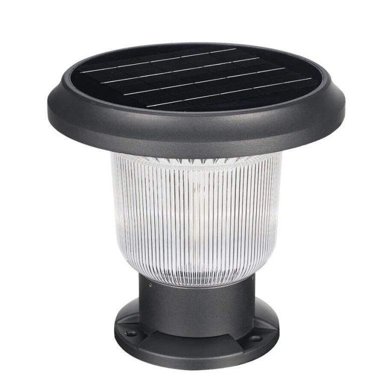 pillar solar lights