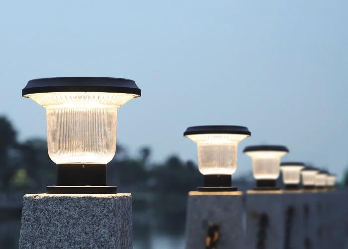 pillar solar lights 4