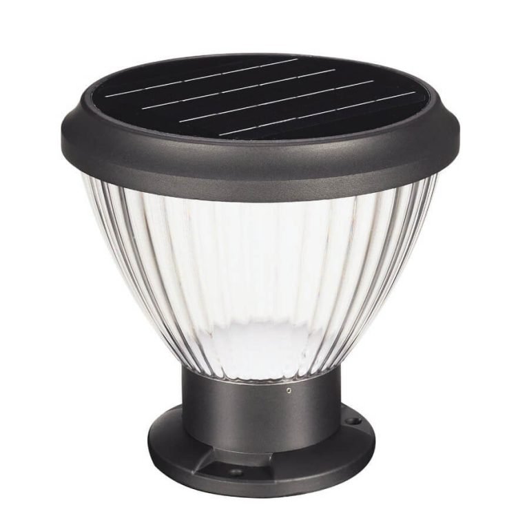 solar pillar lights outdoor