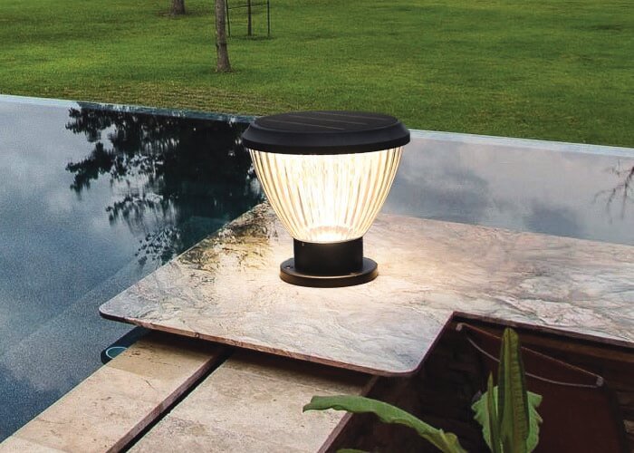 solar pillar lights outdoor 5