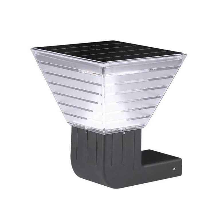 solar outdoor wall light