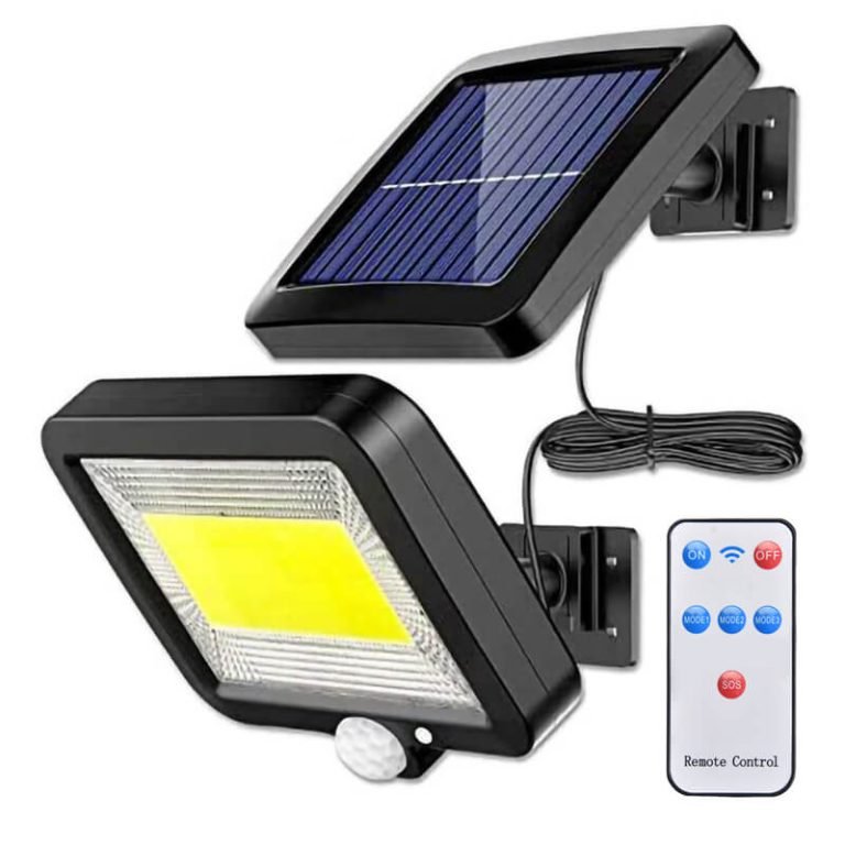 solar sensor wall light