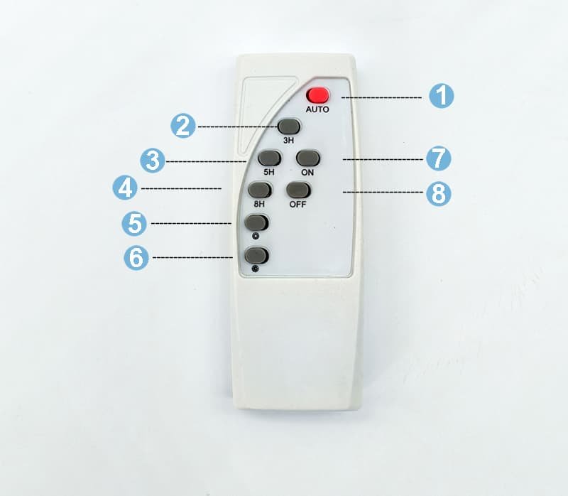 all in one solar pathway light remote control