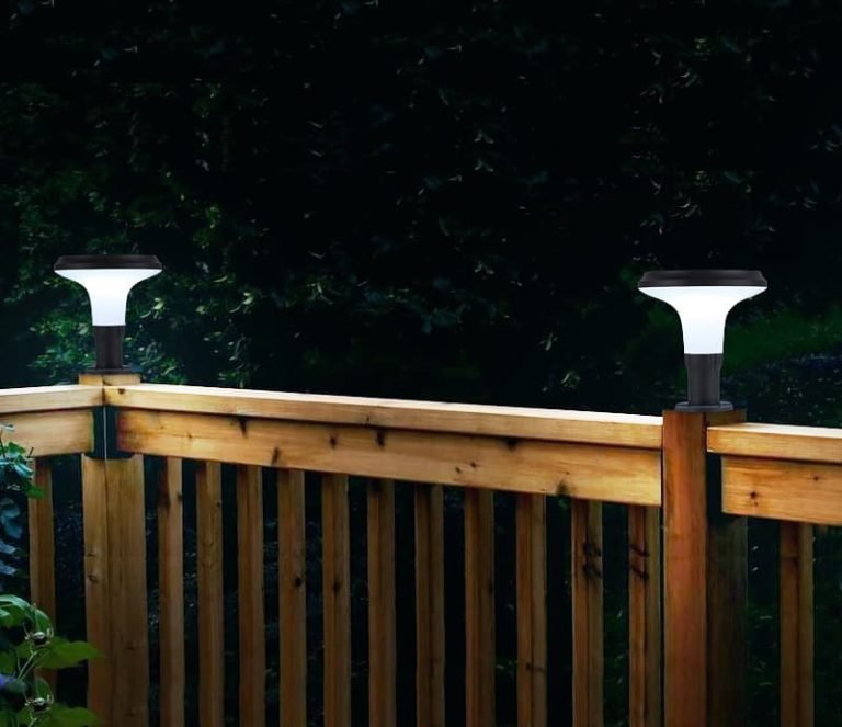 solar column lights