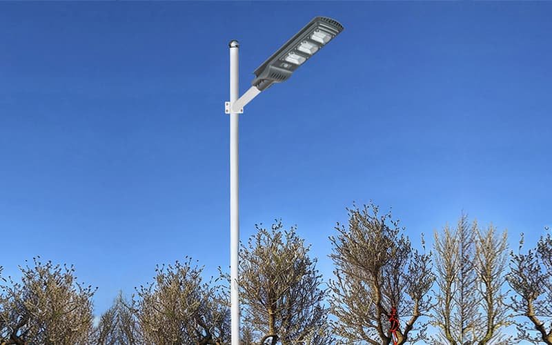 integrated solar street light 24