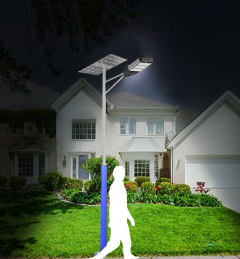 solar powered street light sensor function 2