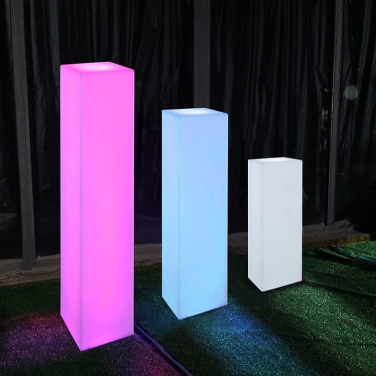 outdoor pillar lighting