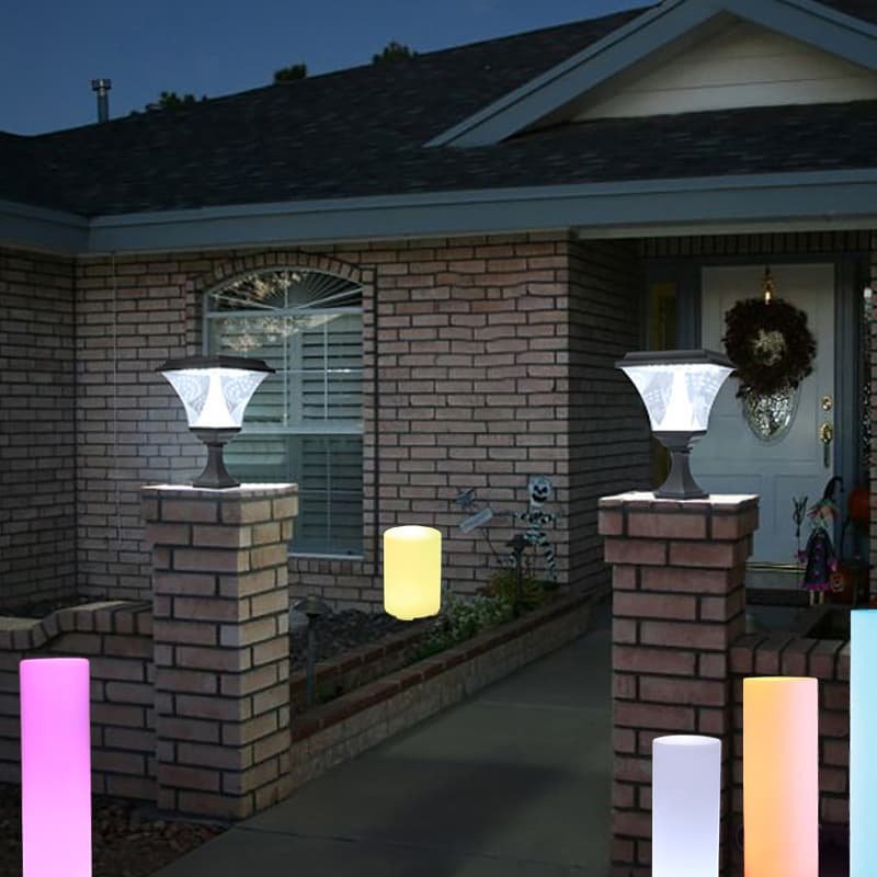 Column and gate pillar lights