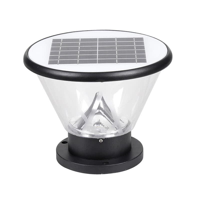 solar post light